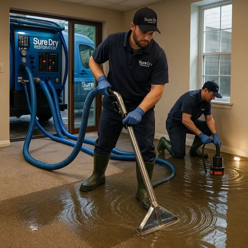 Water Extraction and Removal process in Redgranite, WI